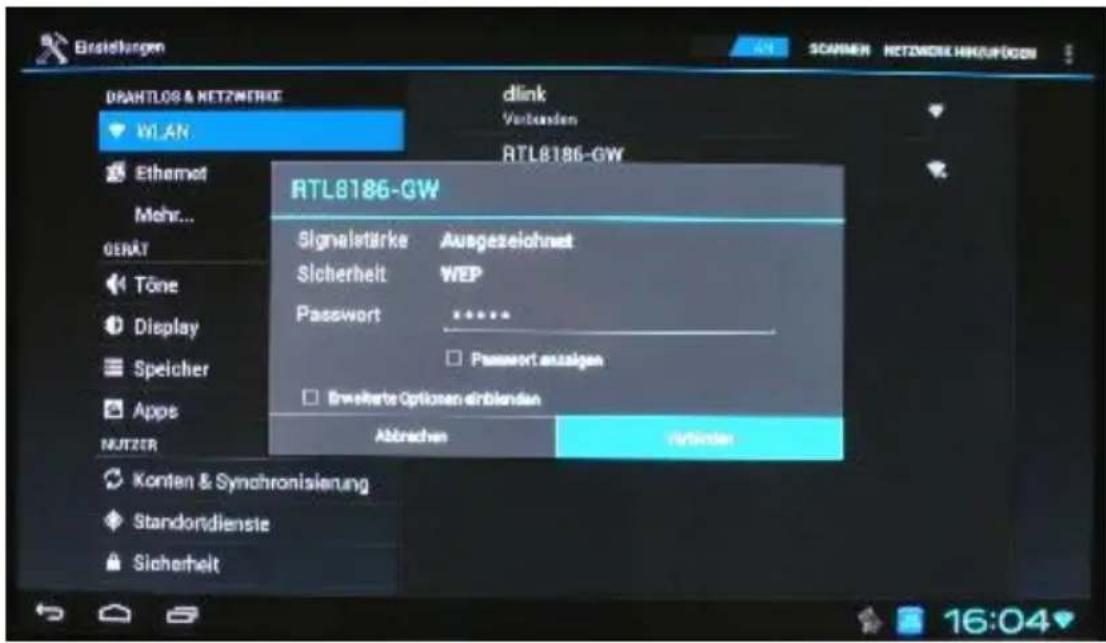 Comag Smart TV HD Android - Netzwerkverbindung per Ethernet-Kabel: - 16