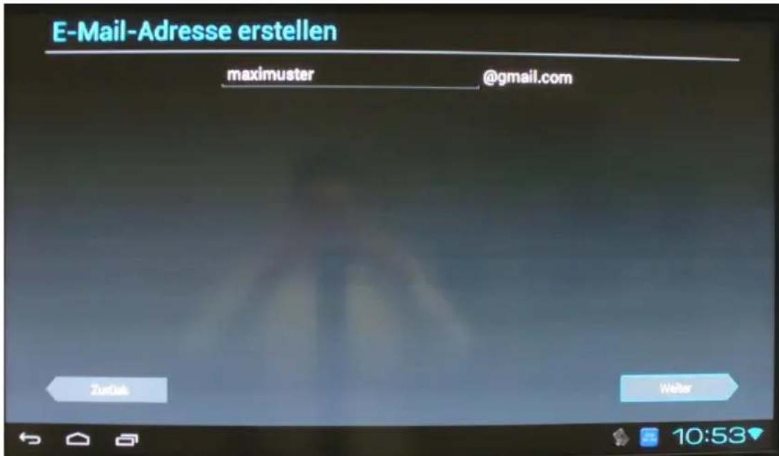 Comag Smart TV HD Android - Google-Konto einrichten/Receiver bei Google anmelden (Gmail) - 7