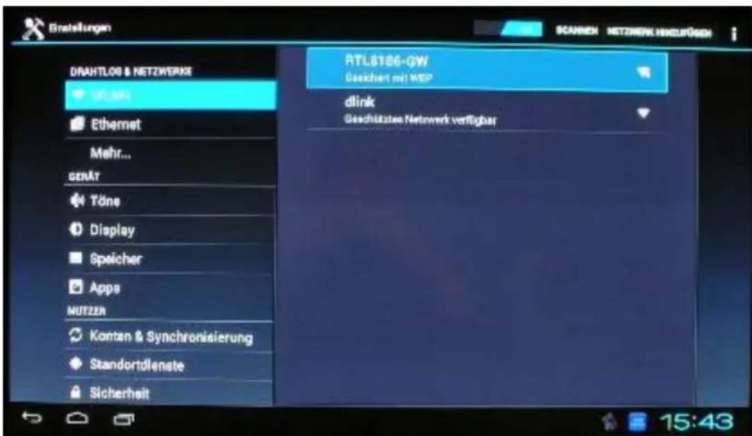 Comag Smart TV HD Android - Netzwerkverbindung per Ethernet-Kabel: - 14