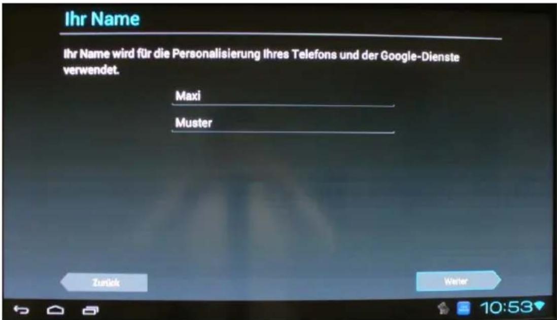 Comag Smart TV HD Android - Google-Konto einrichten/Receiver bei Google anmelden (Gmail) - 6