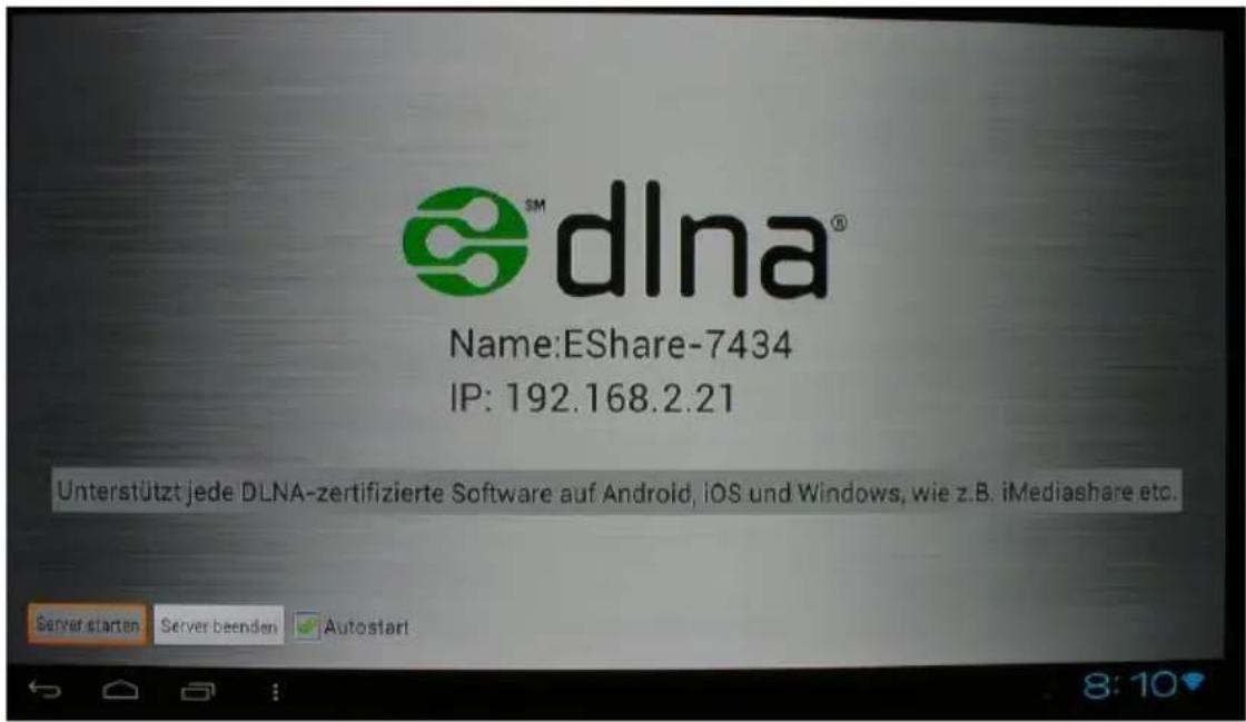 Comag Smart TV HD Android - Geräte über gemeinsamen WLAN-Server verbinden - 2