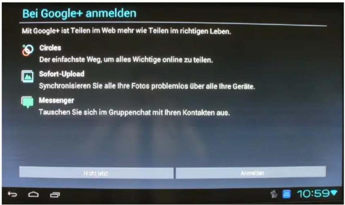 Comag Smart TV HD Android - Google-Konto einrichten/Receiver bei Google anmelden (Gmail) - 13