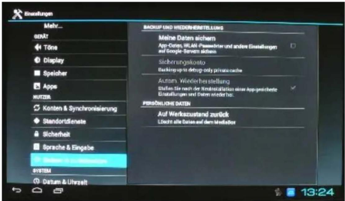 Comag Smart TV HD Android - Sprache und Eingabe - 2