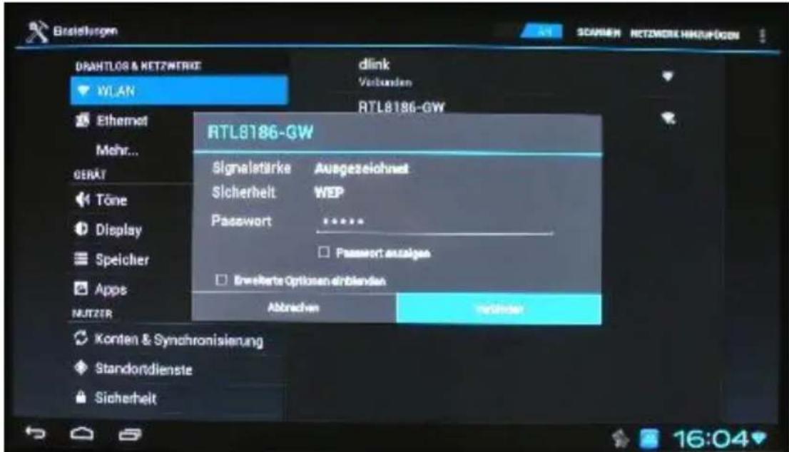 Comag Smart TV HD Android - Kabellose Verbindung (WiFi, WLAN) - 4