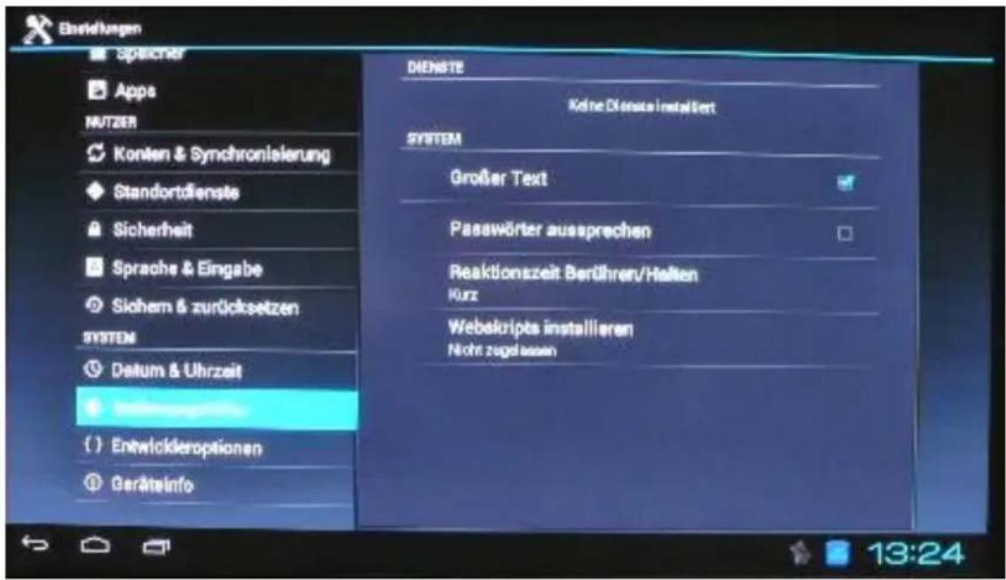 Comag Smart TV HD Android - Bedienungshilfen - 1
