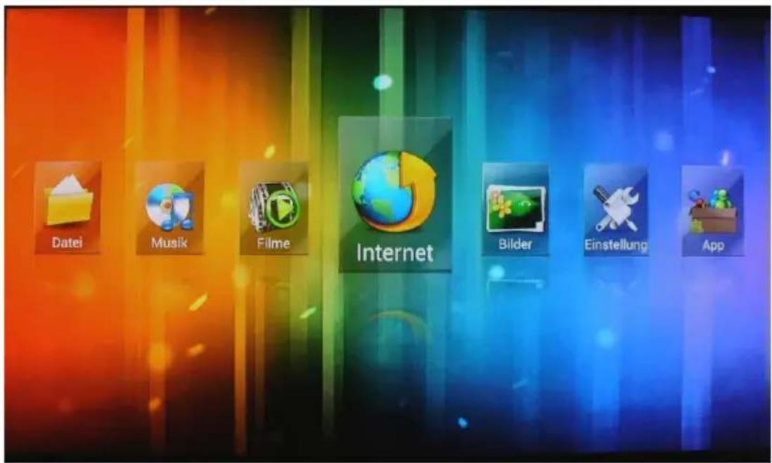 Comag Smart TV HD Android - Freies Internet - 1