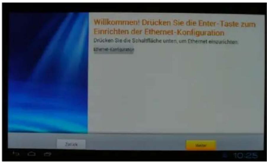 Comag Smart TV HD Android - Netzwerkverbindung per Ethernet-Kabel: - 2