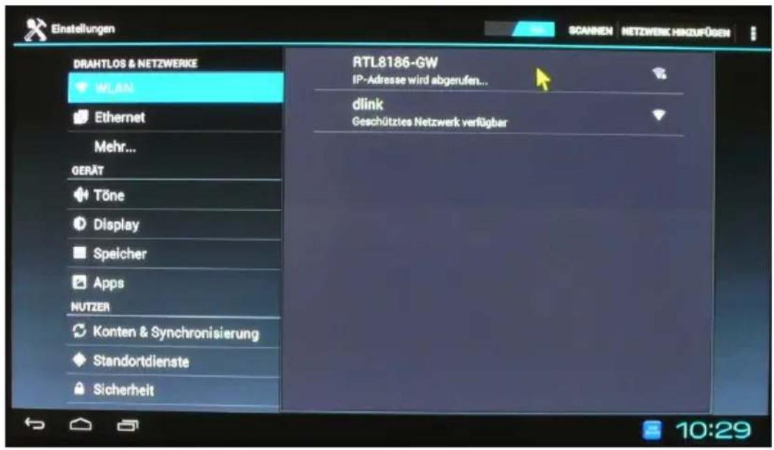 Comag Smart TV HD Android - Kabellose Verbindung (WiFi, WLAN) - 5