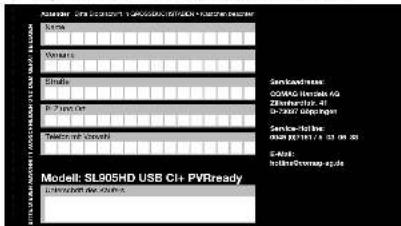 Comag SL905hd - 4