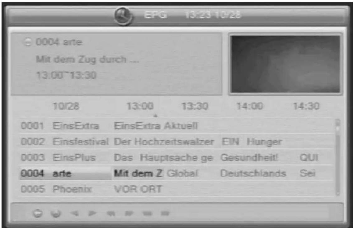 Comag SL905hd - EPG - 2