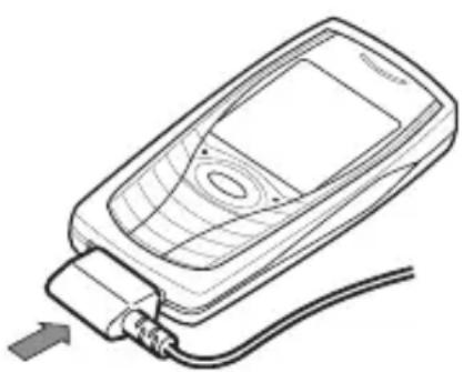 SAGEM SG341i - Aufladen des Akkus - 1