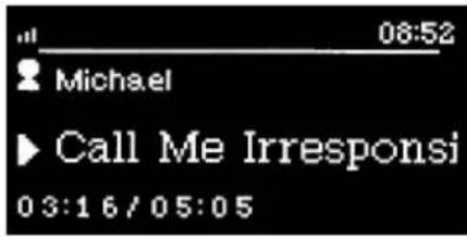 08:52 Michael ► Call Me Irresponsi 03:16/05:05