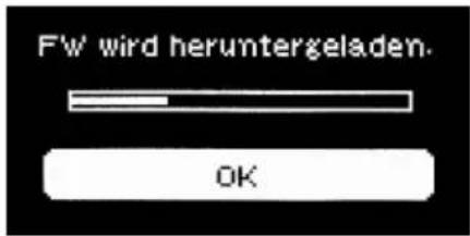 F'w wird heruntergeladen. OK