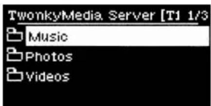 TwonkyMedia. Server [T1 1/3] Music Photos Videos