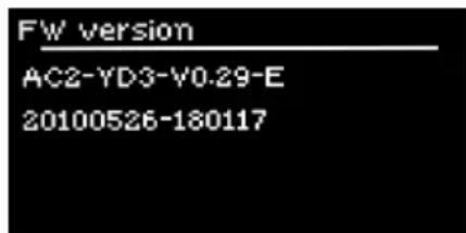 SAGEM 1&1 AudioCenter - Firmware-Version - 1