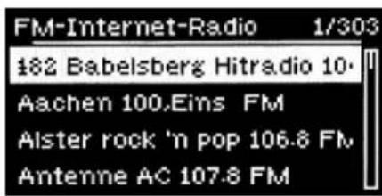 FM-Internet-Radio 1/303 182 Babelsberg Hitradio 10- Aachen 100.Eins FM Alster rock 'n pop 106.8 FM Antenne AC 107.8 FM