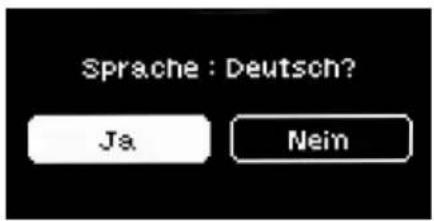 Sprache : Deutsch? Ja Nein