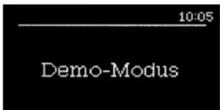 10:05 Demo-Modus