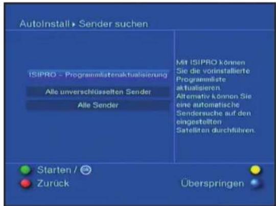 Telestar Teledigi 3 S plus - Sendersuche - 1