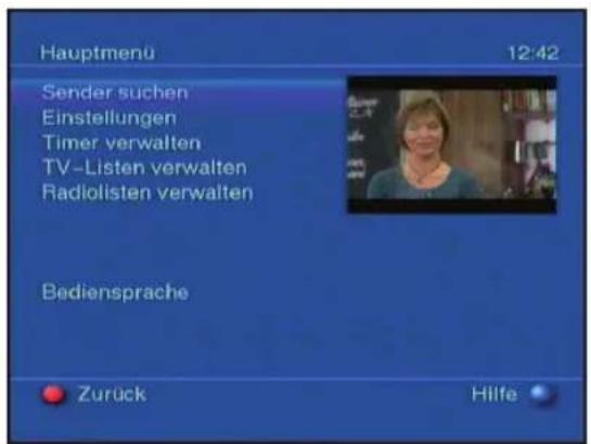Telestar Teledigi 3 S plus - Manuelle Suche - 1