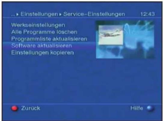 Telestar Teledigi 3 S plus - Software-Aktualisierung - 1