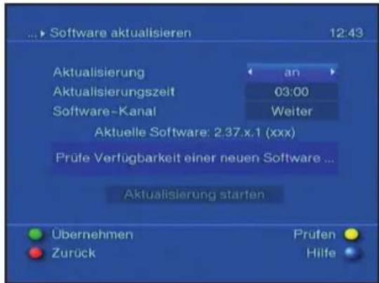 Telestar Teledigi 3 S plus - Software-Aktualisierung - 2