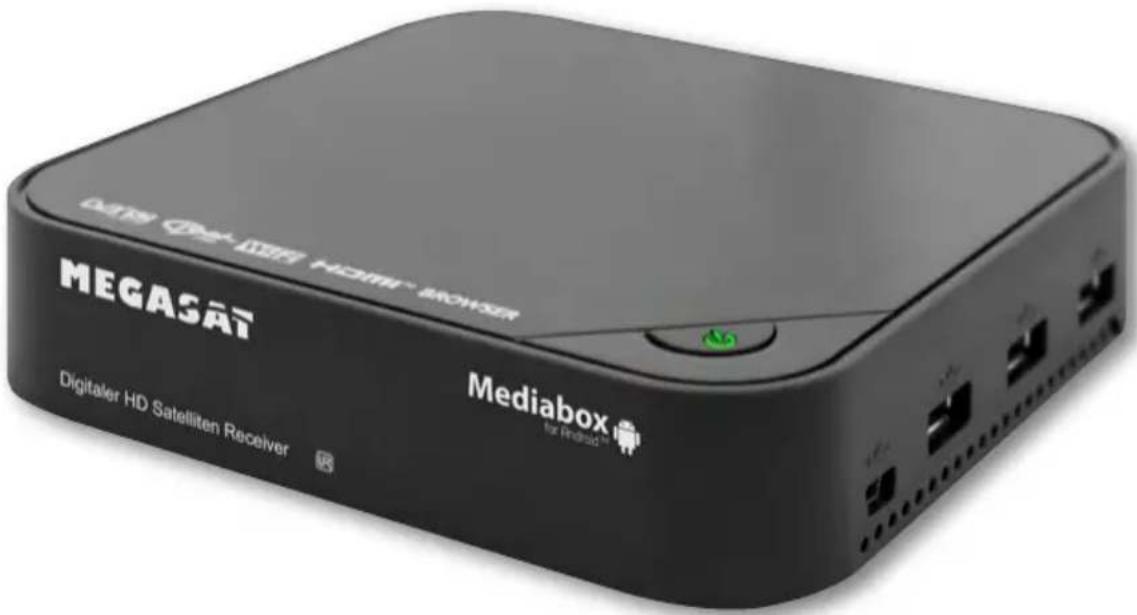 MEGASAT Digitaler HD Satelliten Receiver Mediabox for Android™