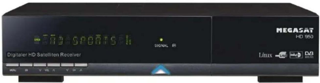 MEGASAT HD950 - Vordere Ansicht - 1