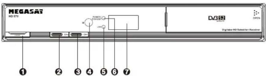 MEGASAT HD570 - Features - 1