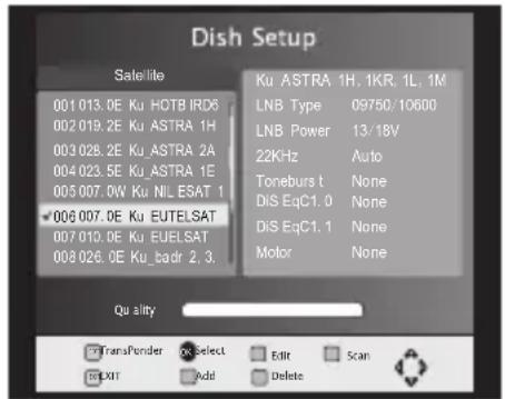 MEGASAT HD550 - Kanalsuche - 1
