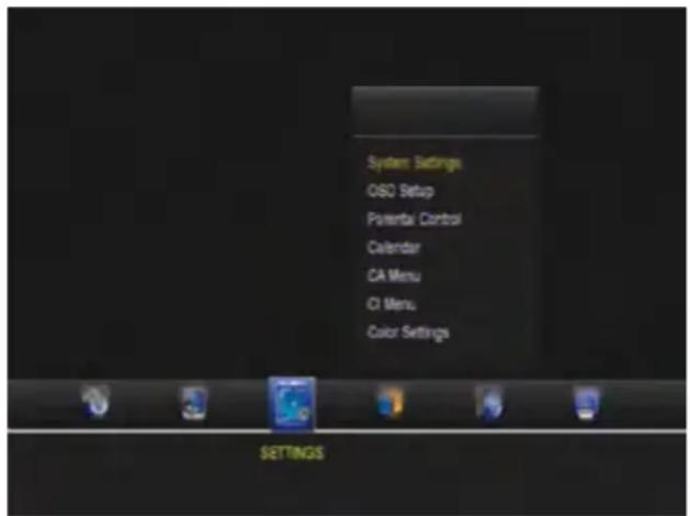 MEGASAT HD 910 Premium - Time settings - 1