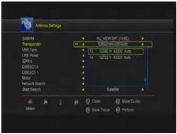 MEGASAT HD 910 Premium - Transponder - 1