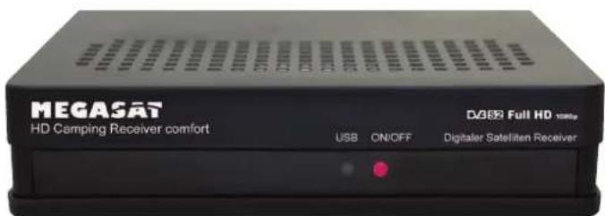 MEGASAT HD Camping Receiver Comfort - Vorderseite - 1