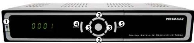 MEGASAT HD 720se - Vorderseite - 1