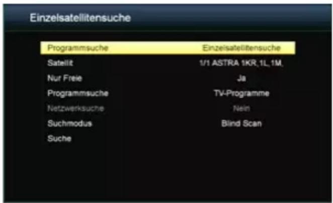 MEGASAT HD 600 - Channel search - 1