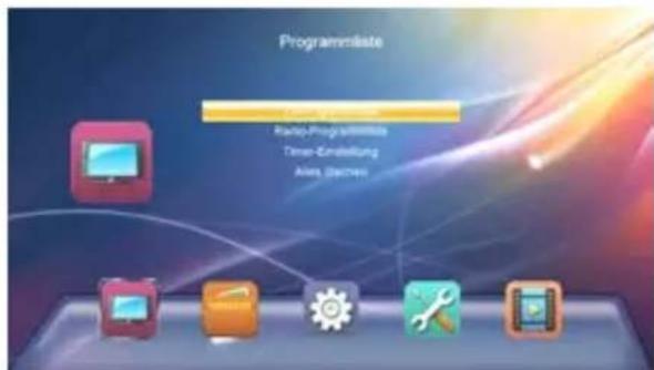 MEGASAT HD 600 - Main menu - 1