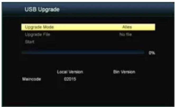 MEGASAT HD 600 - USB Upgrade - 1