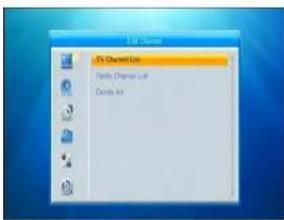 MEGASAT HD Camping Receiver Professional - TV Programmliste - 1