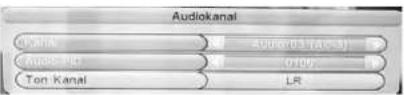 MEGASAT 3400se - Audio Language and Sound Tracks - 3