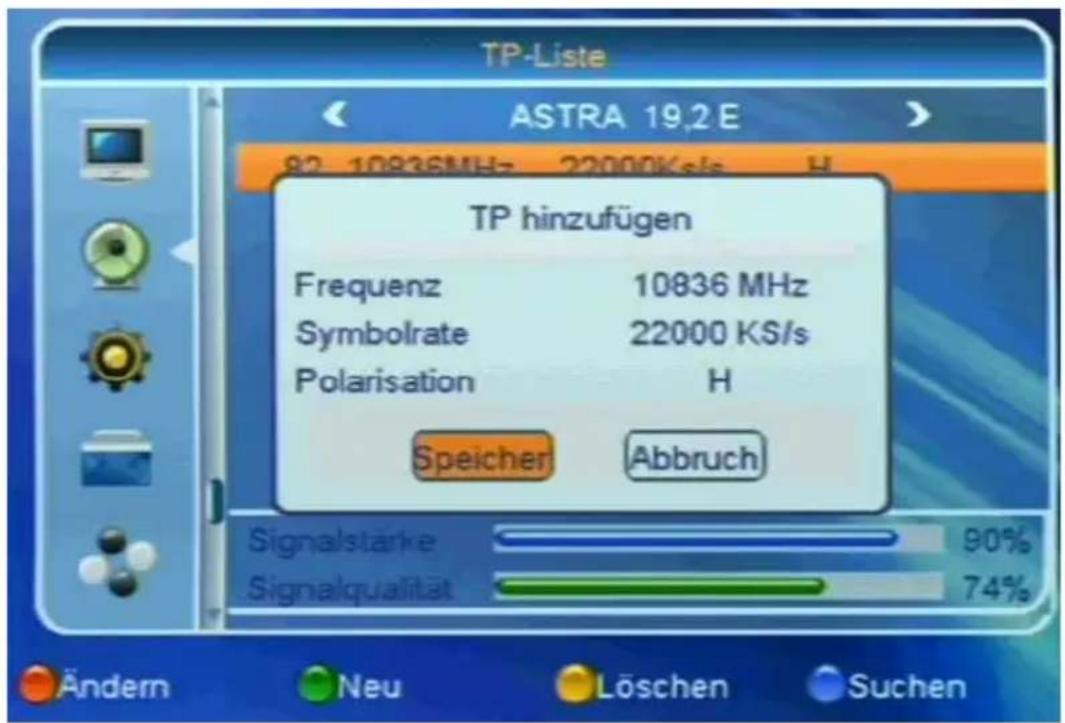 Boca HD Senator - Beispiel zur Programmsuche: - 1