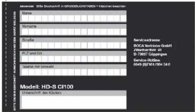 Boca HD-S CI100 - 3