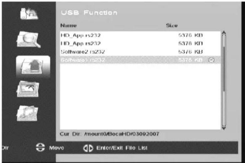 Boca HD-S CI100 - Durchführen eines Software-Updates über die USB-Schnittstelle - 1