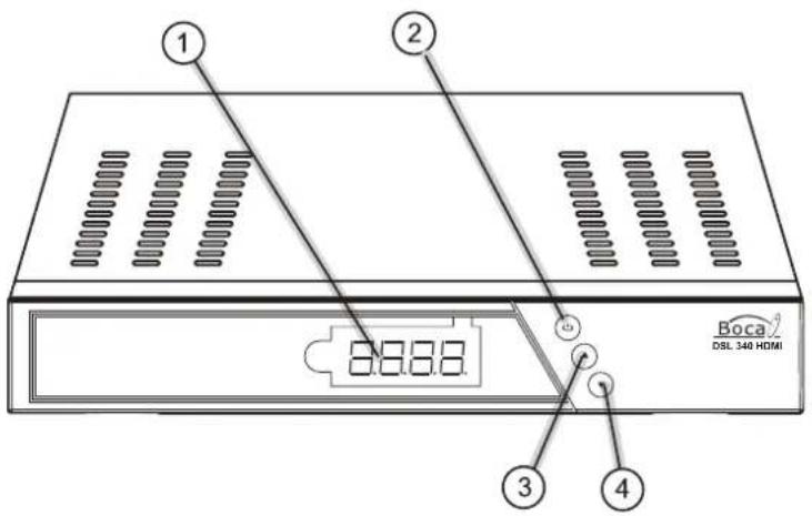 Boca DSL 340 - Receiver Vorderseite - 1