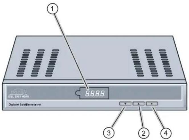Boca DSL 2000 - Receiver Vorderseite - 1