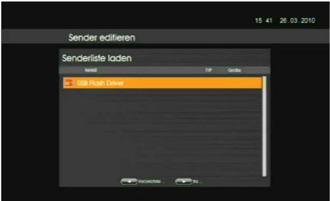 Comag SL60HDplus - - Senderliste laden - 1