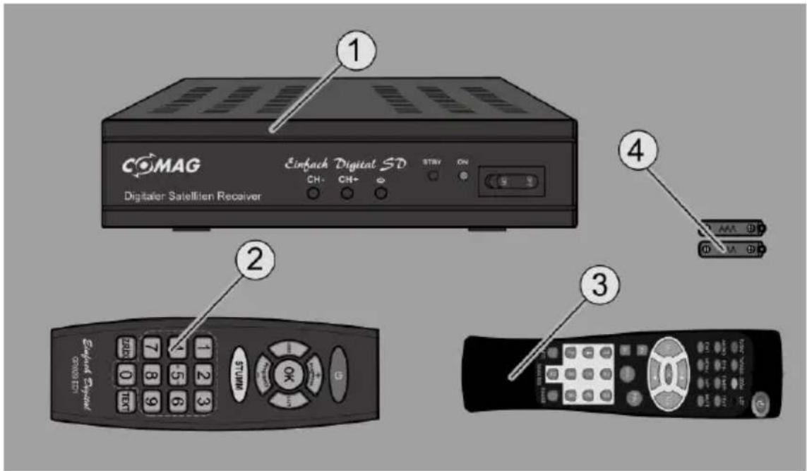 Comag SD - Lieferumfang - 1