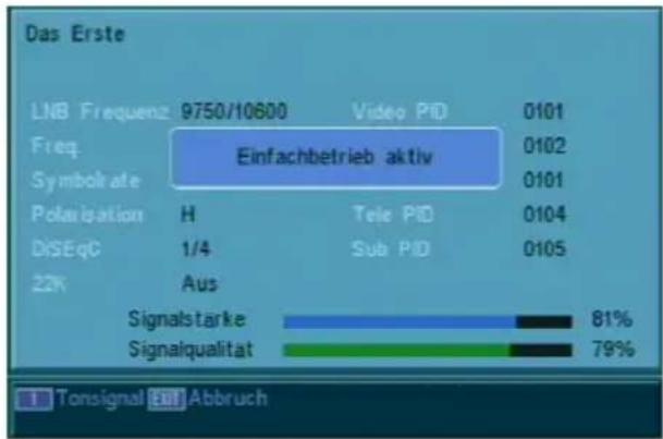 Comag SD - Wechsel von Service-Betrieb in den Einfach-Betrieb - 3