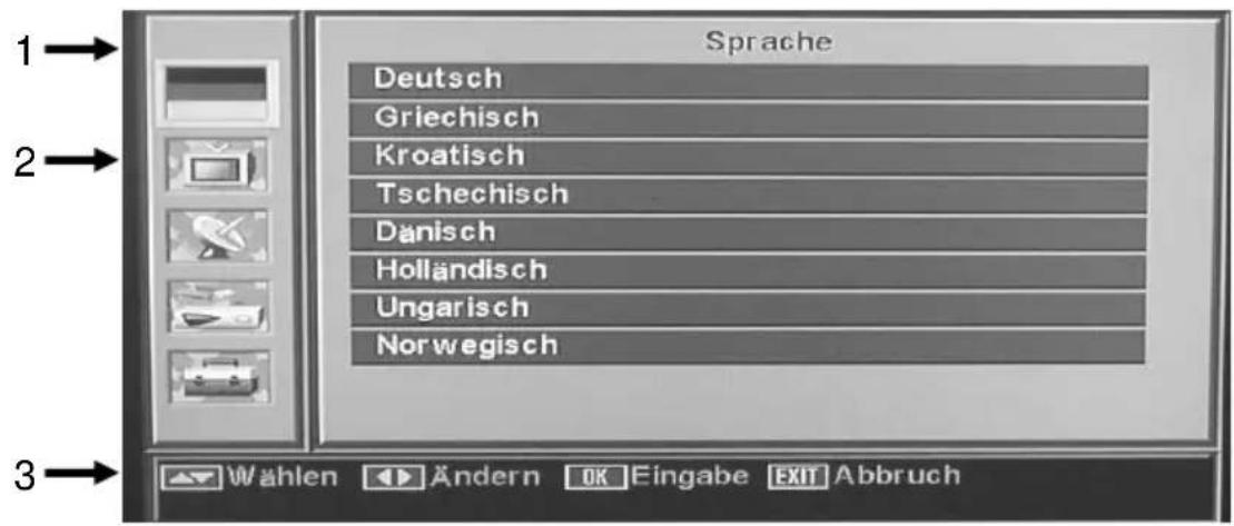 Comag SD - So können Sie sich in den Menüs orientieren - 1