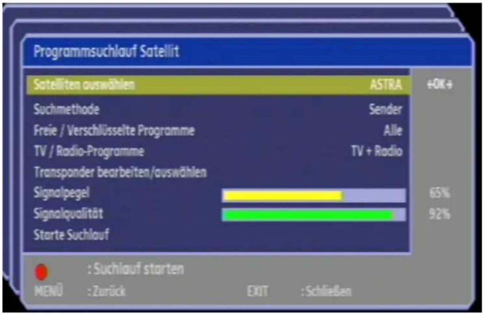 Comag PVR 2/100CI HD - Sendersuche - 1