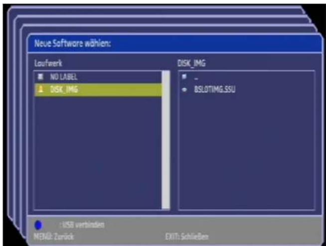 Comag PVR 2/100CI HD - Software-Update via USB/Festplatte - 1